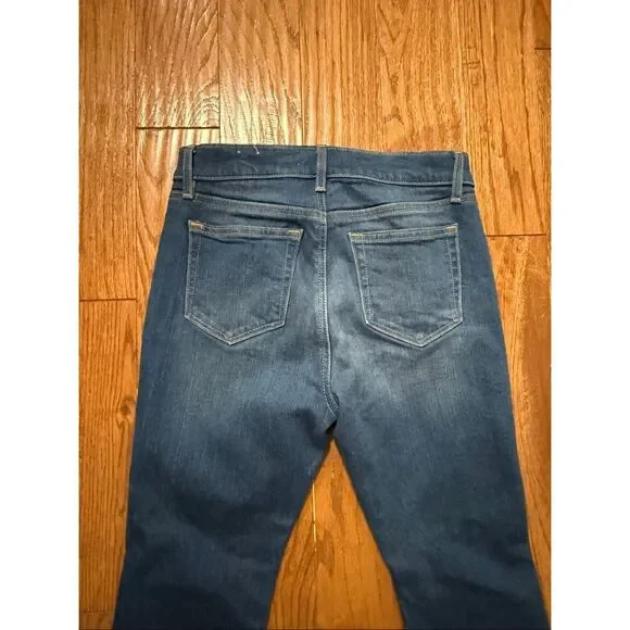 Loft the boot mid rise rolled down hem jean size 27/4 petite - Picture 11 of 12